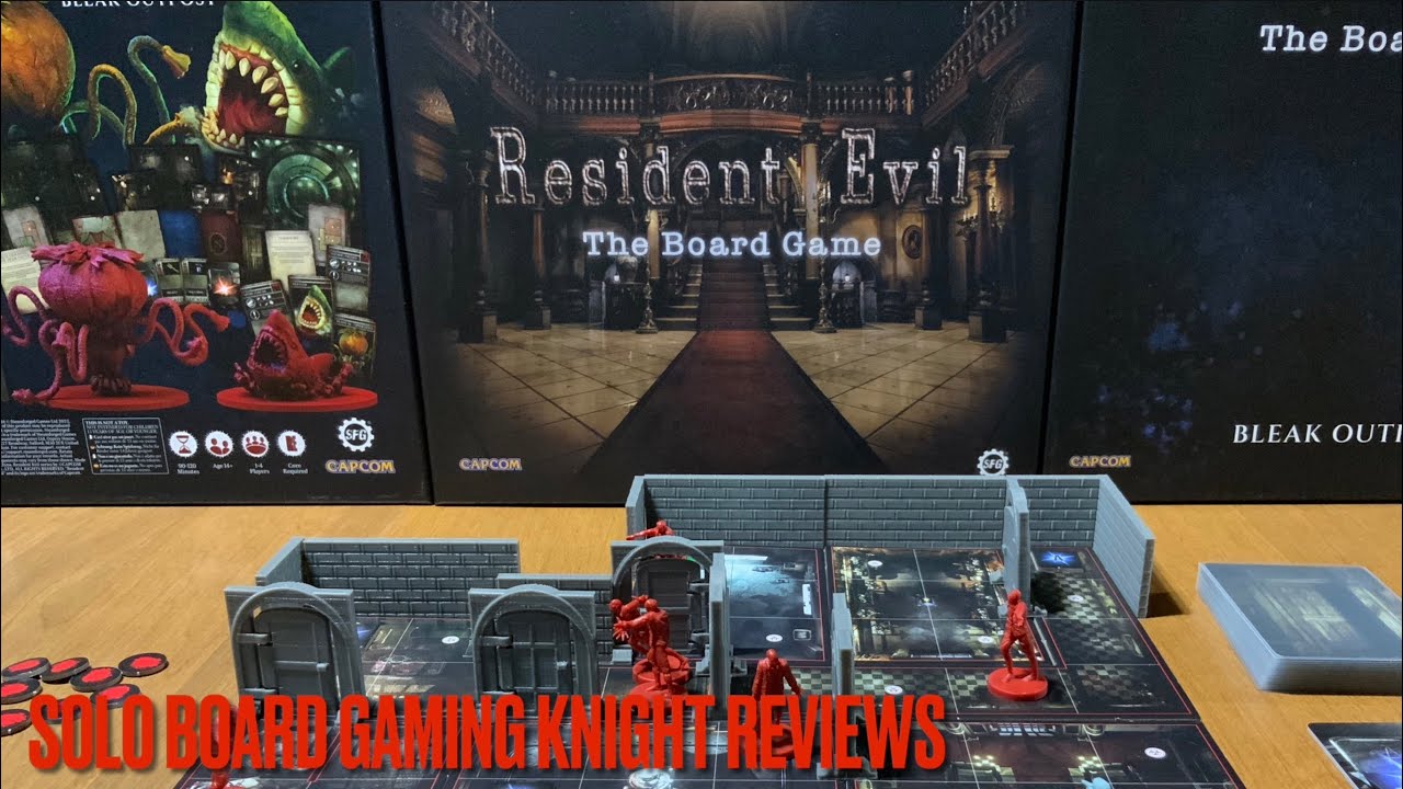 Resident Evil: The Board Game SOLO REVIEW - Survival Horror Done Right! -  SBGK