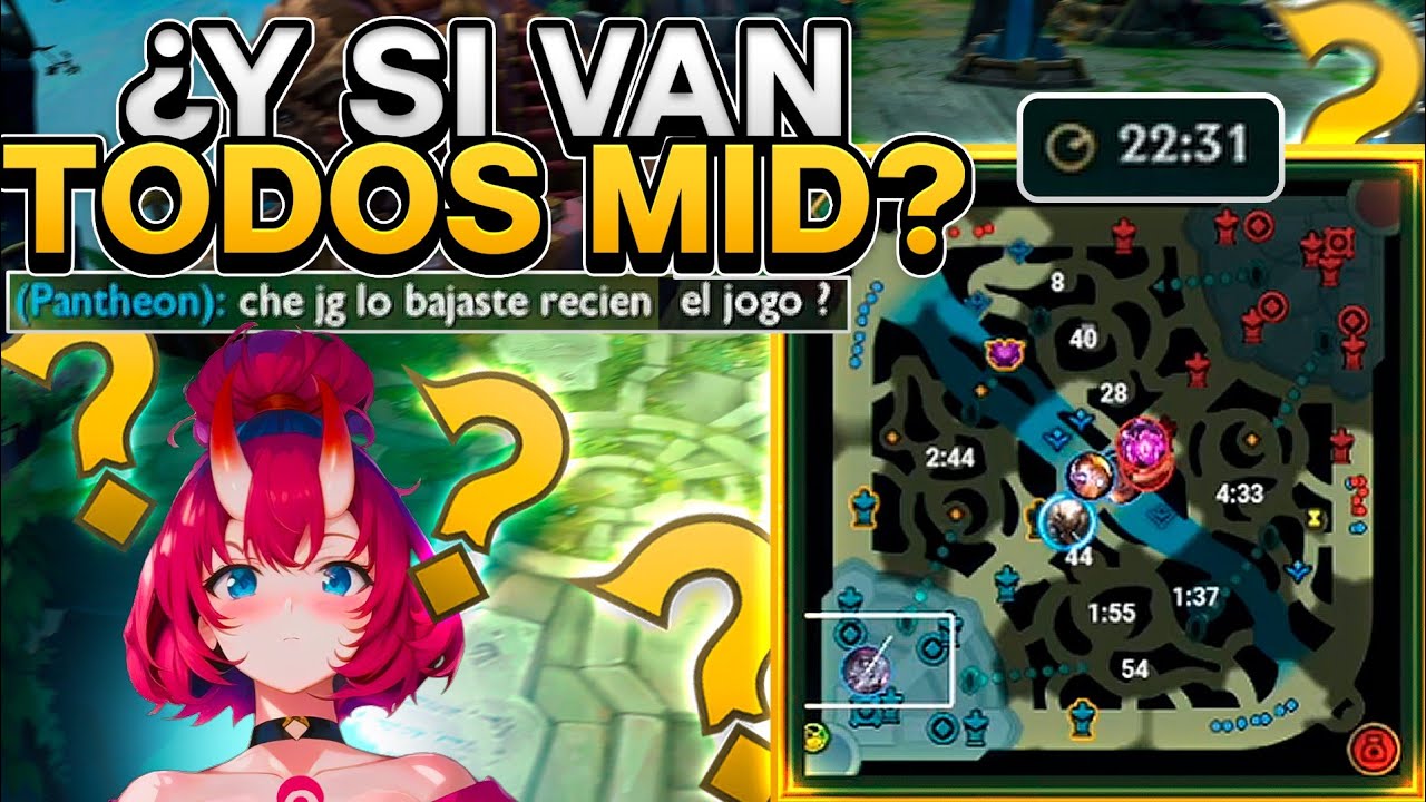 🤔 ¿Que HACER si se JUNTAN TODOS MID? (Solución) | Briar JG