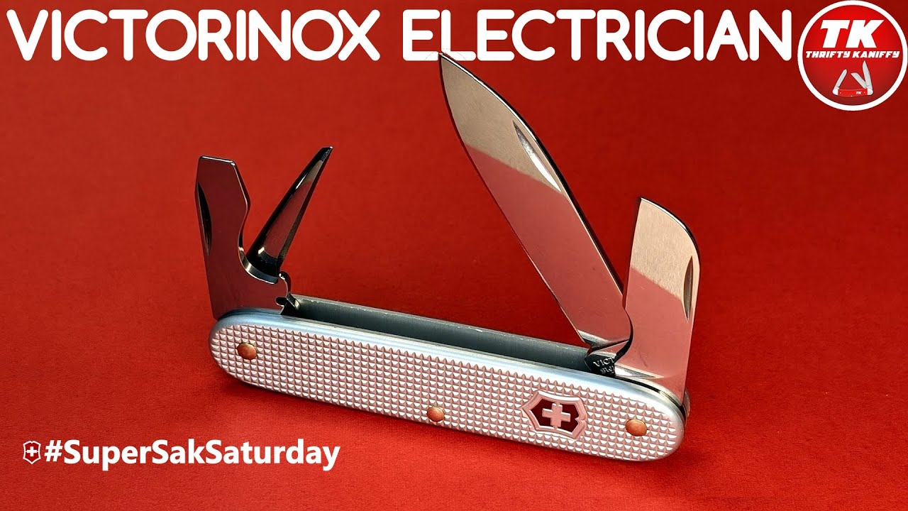 Victorinox Alox Electrician Swiss Army Knife 0.8120.26 #SuperSakSaturday