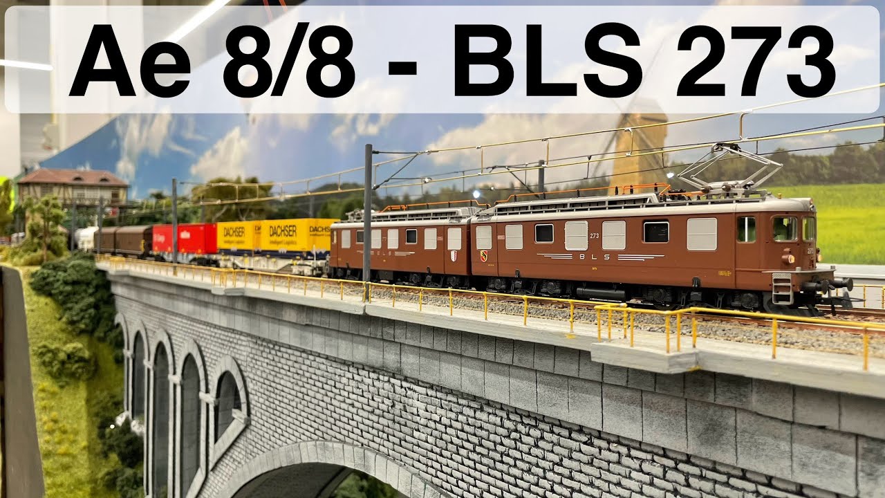 Na makiecie #H0: Ae 8/8 - BLS 273