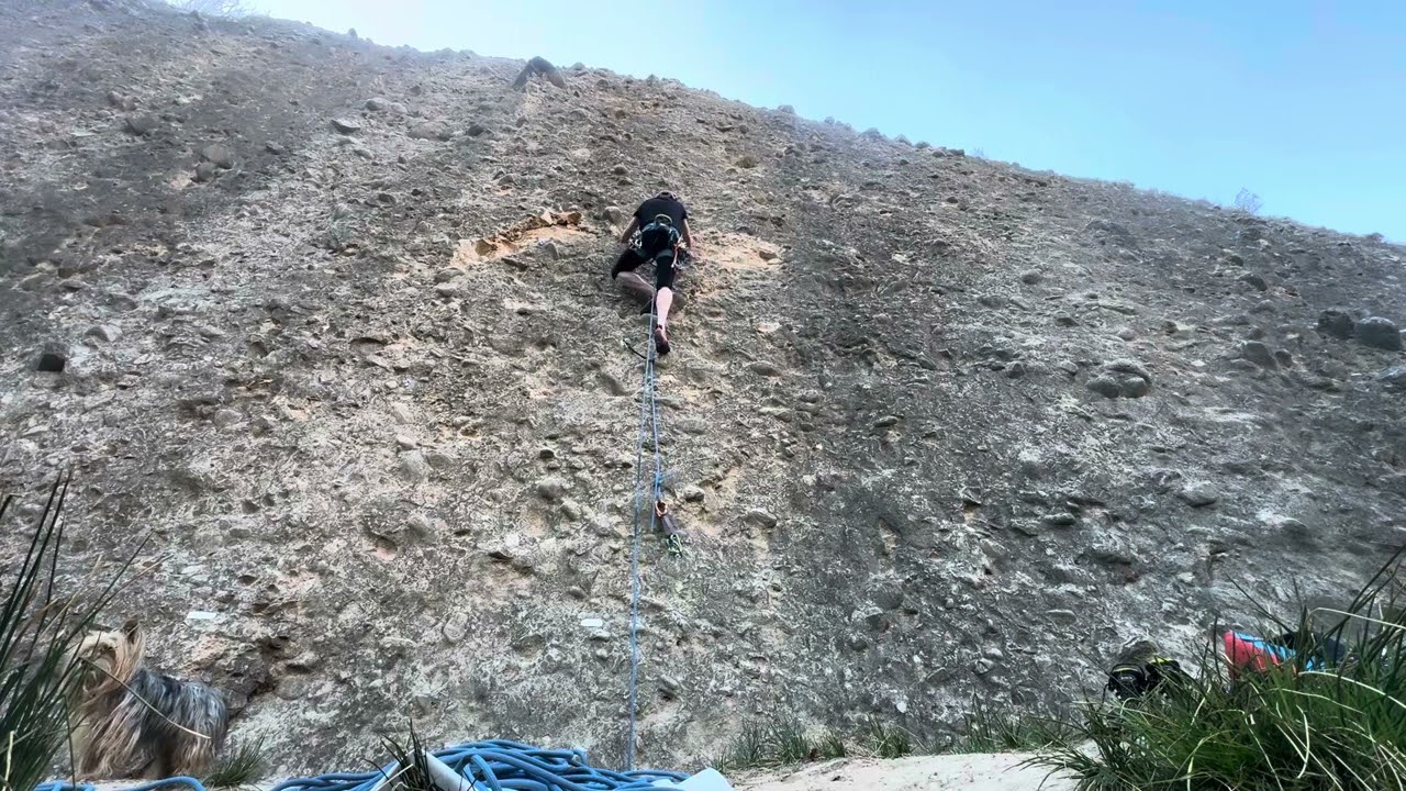 Escalada en solitario con el Revo, primeras impresiones.