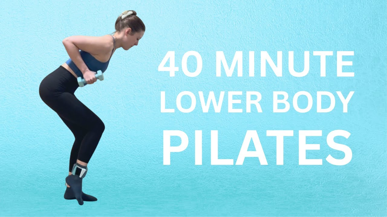40 MINUTE LOWER BODY & CORE | LOW-IMPACT PILATES SCULPT HOME WORKOUT | ALL LEVELS
