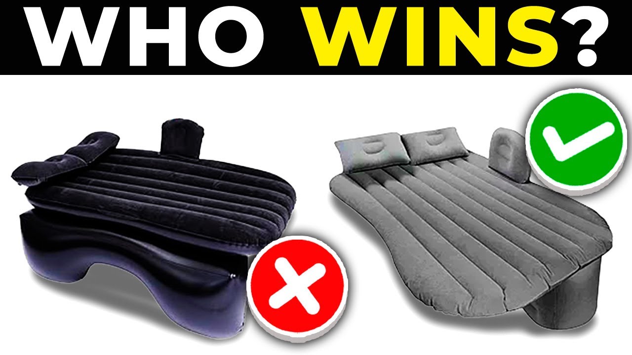 TOP 5 BEST INFLATABLE CAR BED MATTRESS for Backseat 2026 | Car Camping Mattress on AMAZON