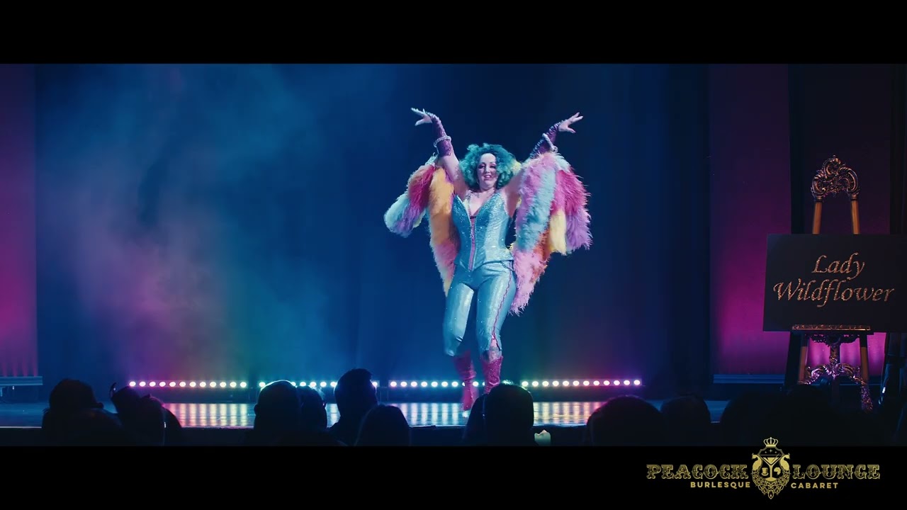 Lady Wildflower - 'Rainbow in the Dark' at The Peacock Lounge Burlesque & Cabaret, Leicester 9/3/24