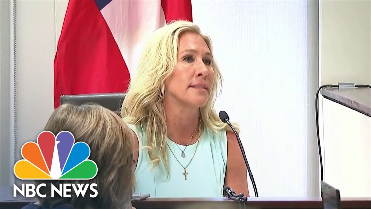 Marjorie Taylor Greene Testifies In Court Over Challenge To Re-Election Bid