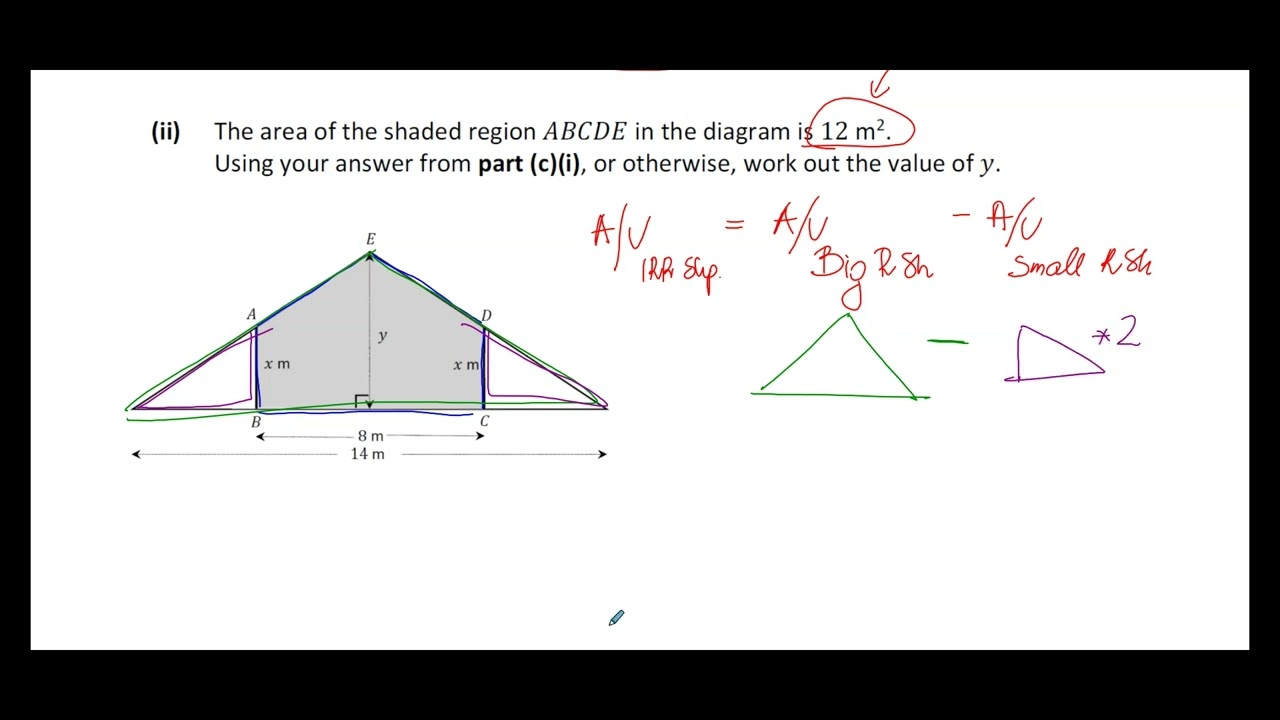 Similar Triangles & Area - Junior Cycle Maths Paper