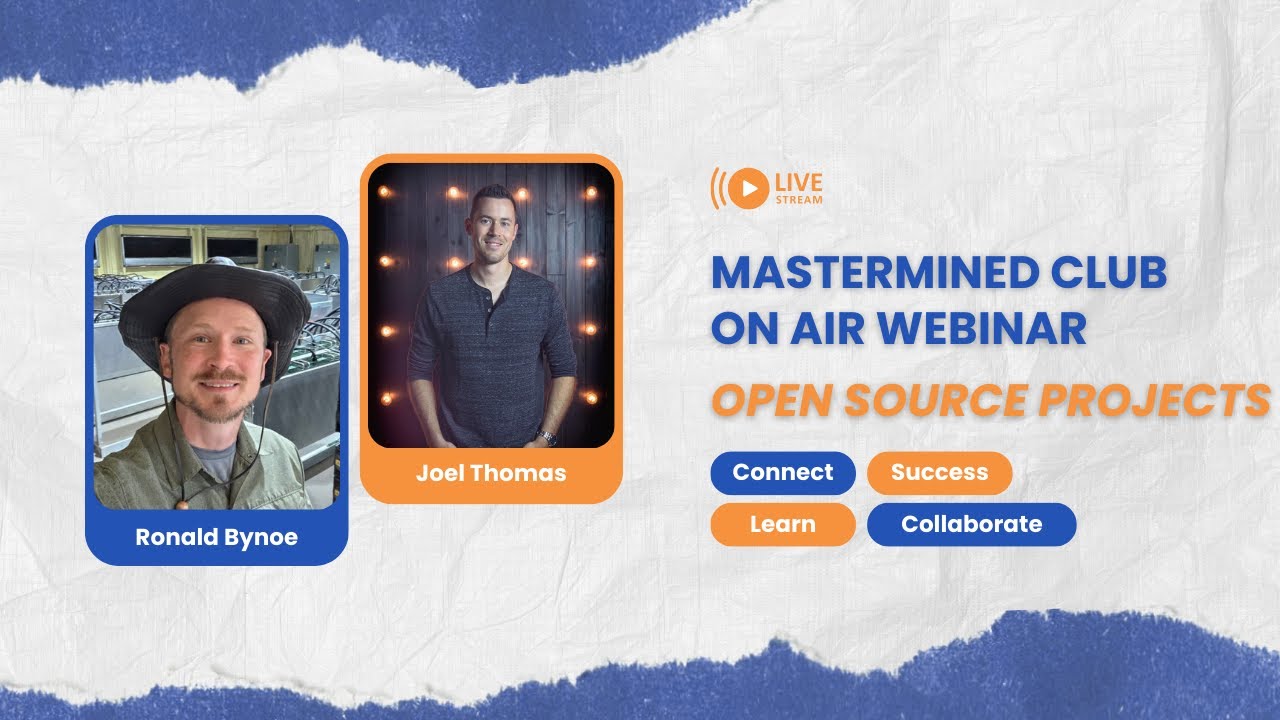 MasterMINED CLUB Webinar: Open Source Projects
