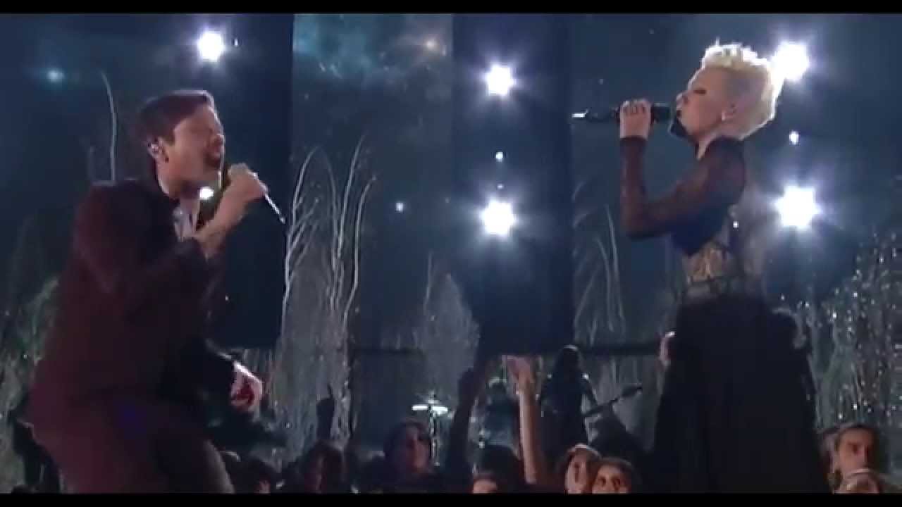 Pink feat Nate Ruess - Just Give Me A Reason  at The 56th Annual Grammy Awards 2014