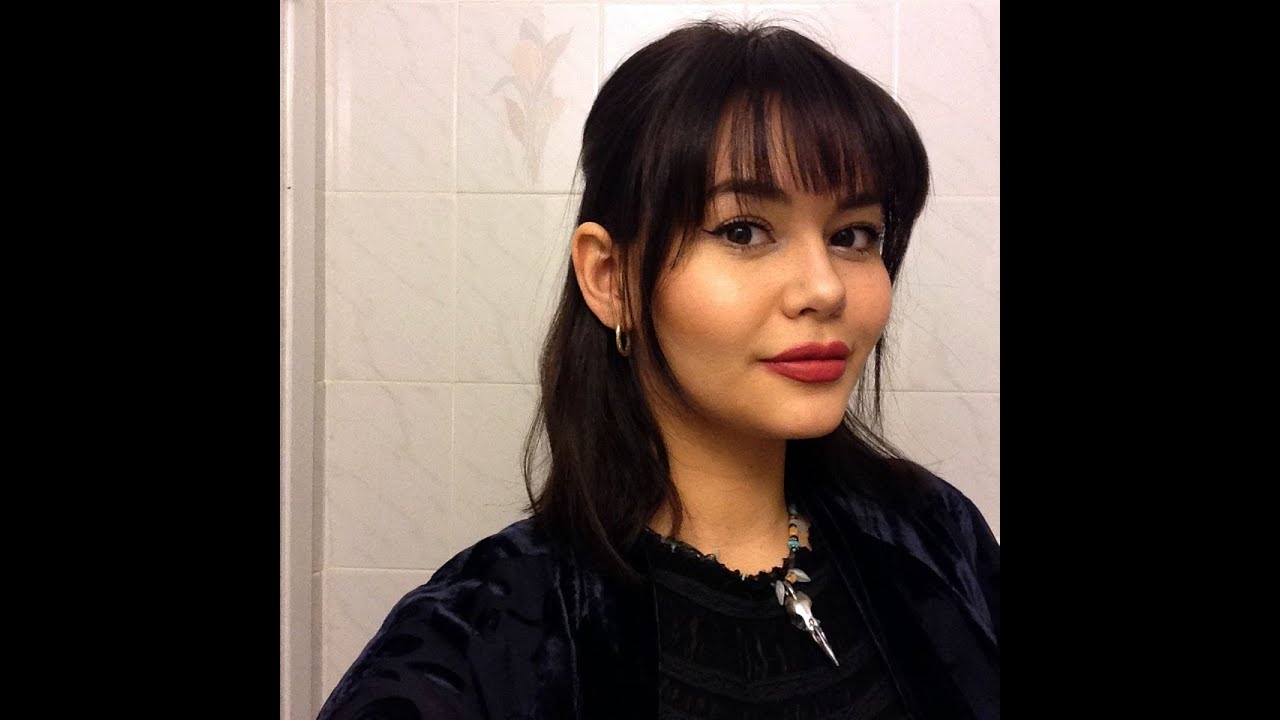 DIY Straight Across Bangs