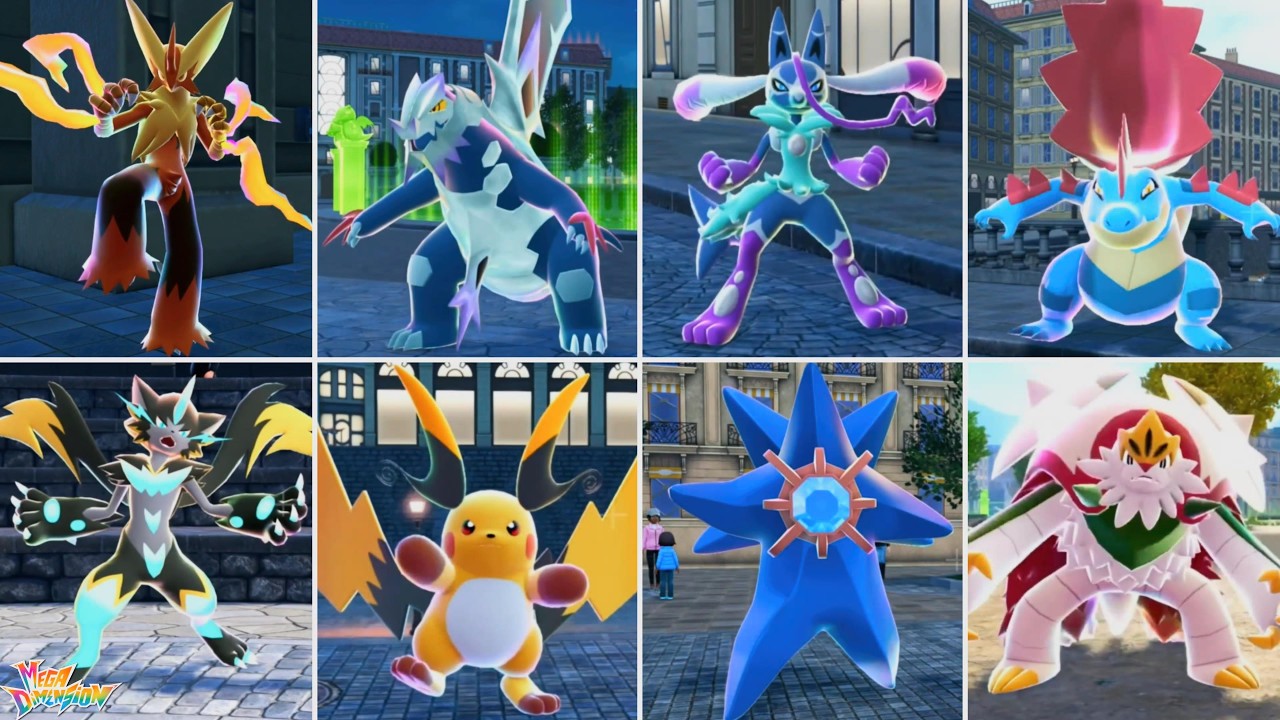 Pokémon Legends Z-A | All Every Mega Evolutions + Blaziken, Sceptile & More (2026 Edition) [SW2]