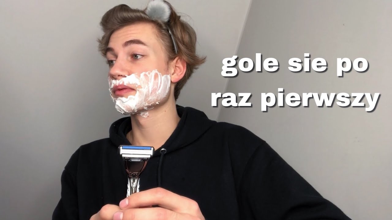 PRÓBUJE BYĆ MĘSKI PIERWSZY RAZ