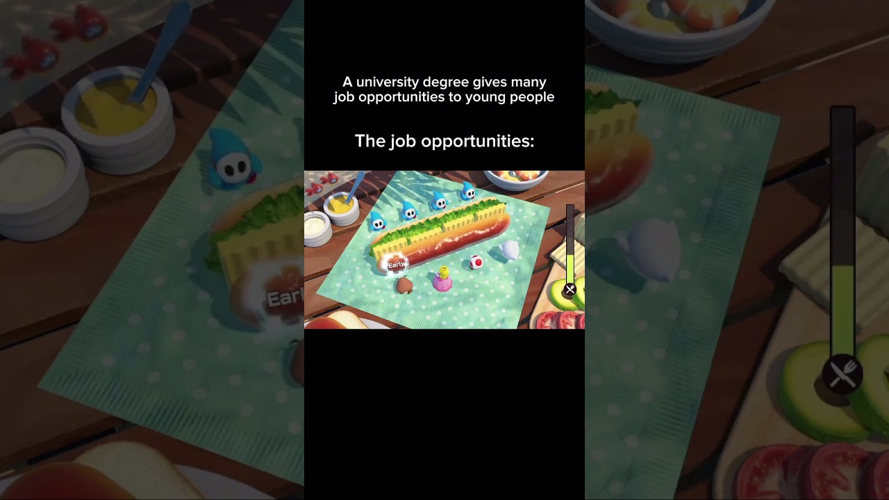 A university degree is said to unlock countless job opportunities&hellip;  #mario #marioparty