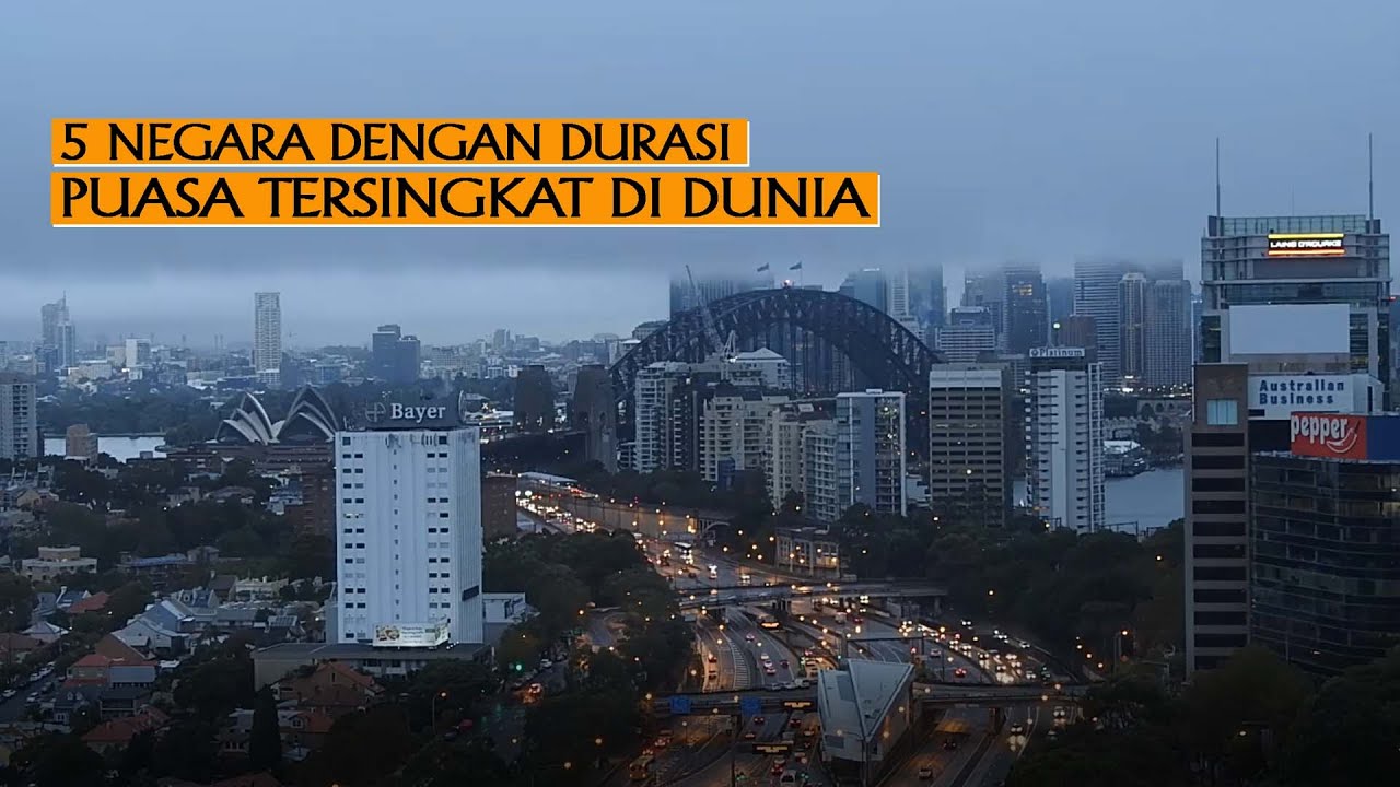 5 NEGARA DENGAN DURASI PUASA TERSINGKAT DI DUNIA | U-TOP