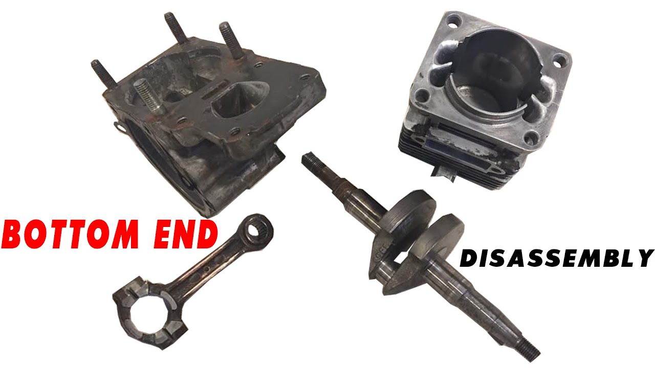 HOMELITE HOTSAW (Part 14) - XL12 Crankcase Disassembly