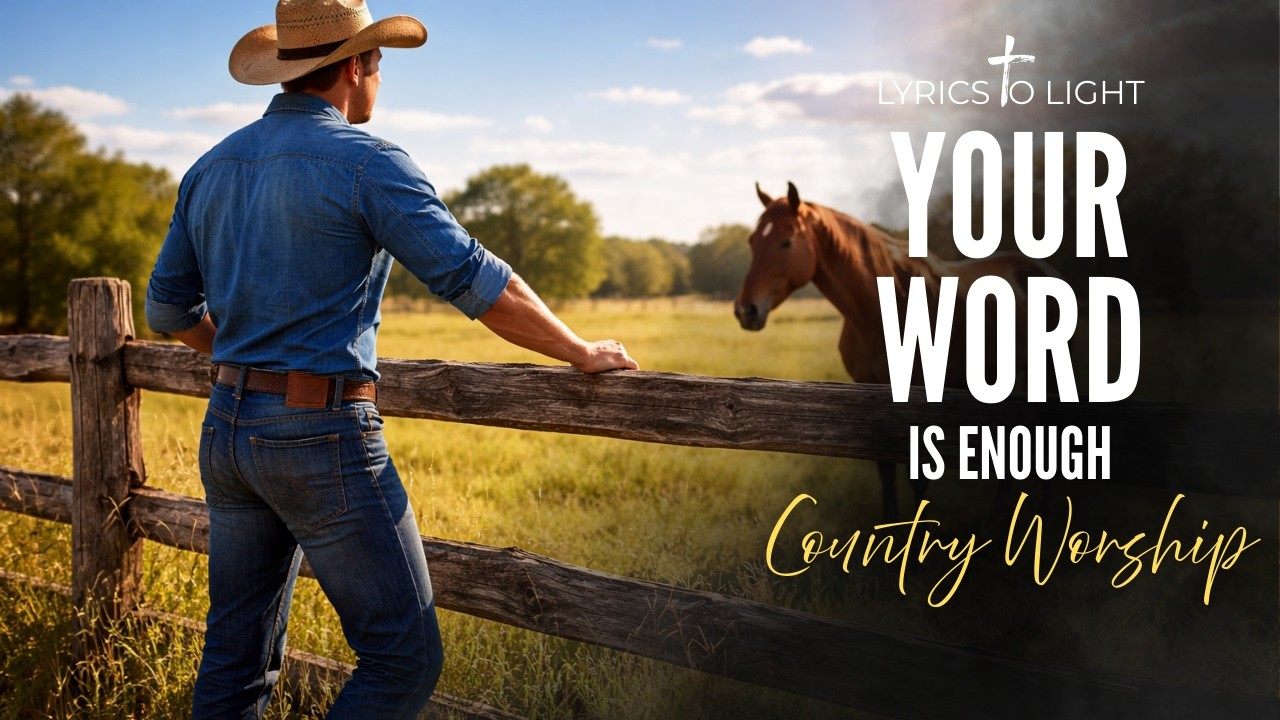 Your Word is Enough | Powerful Christian Country Gospel Songs (Lyrics Video)