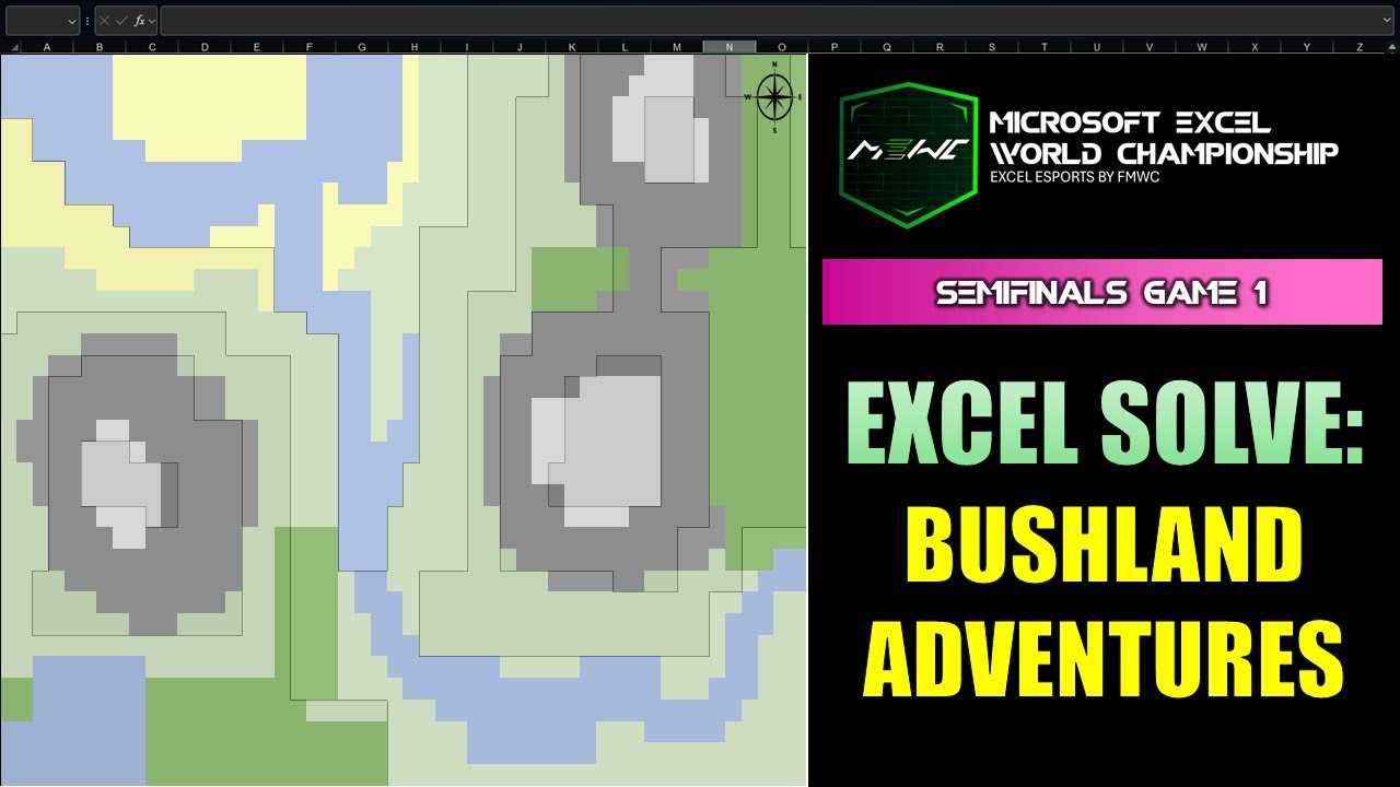 Excel Solve: Bushland Adventures (Microsoft Excel World Championship 2025 – Semifinal 1)