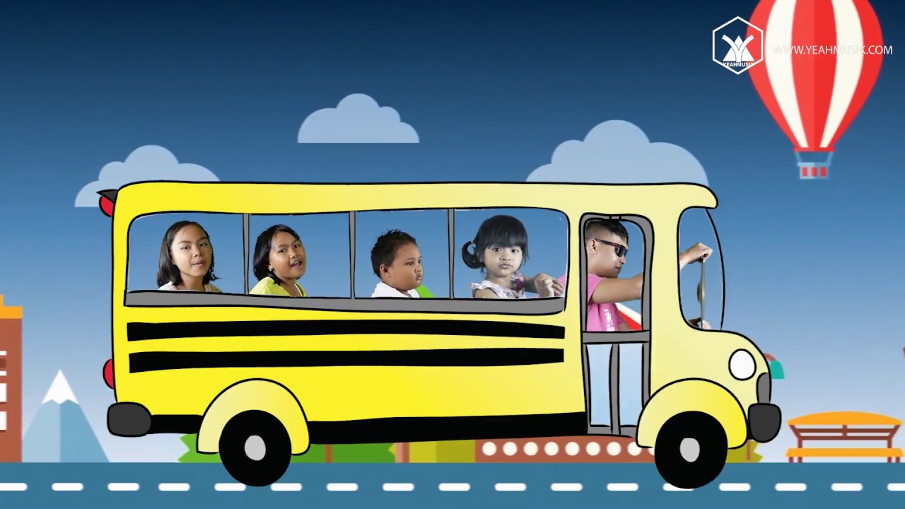 The Wheels on the Bus Rock Version Dafne and Dad