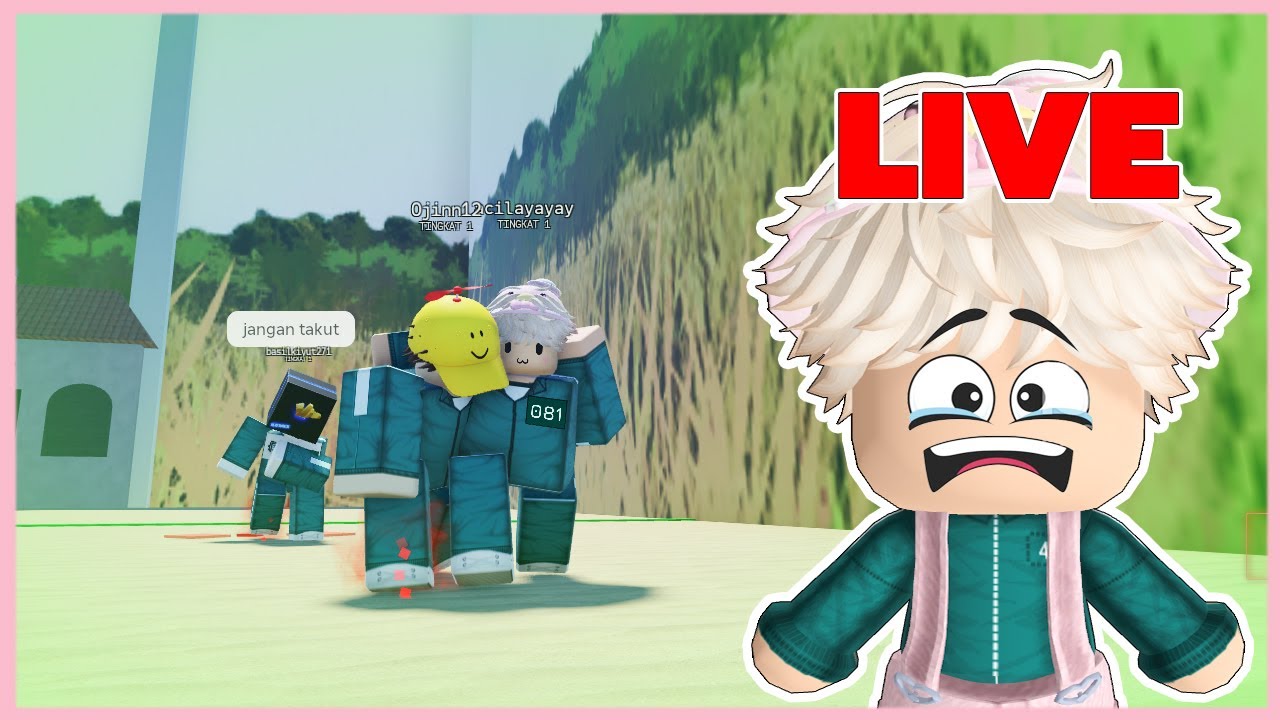 ACIL DAN GUSI BEKERJA SAMA DEMI KABUR DARI SQUID GAME TERBARU - Roblox Indonesia