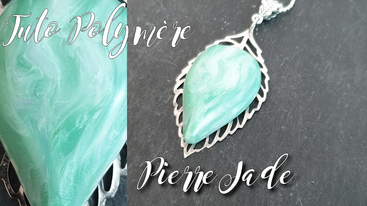 Tuto Polym&egrave;re - Imitation pierre Jade (ou autre)
