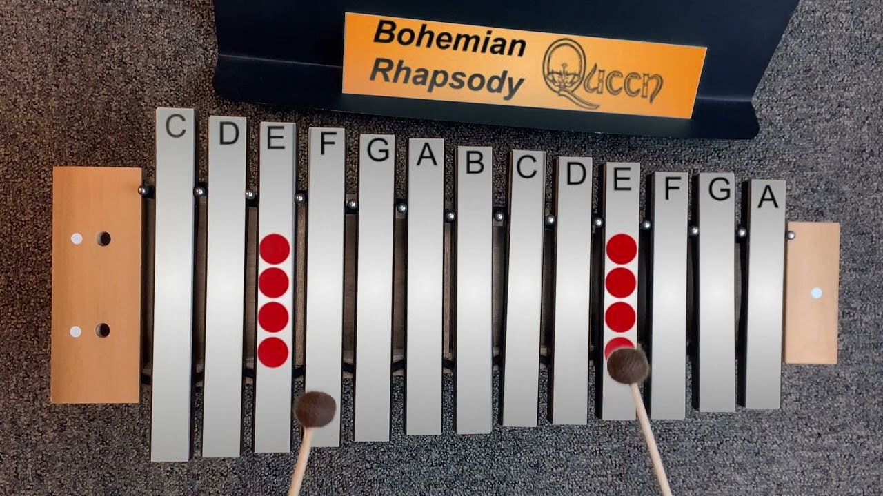 Bohemian Rhapsody by Queen - easy, fun play-along (for cello and Orff instruments)