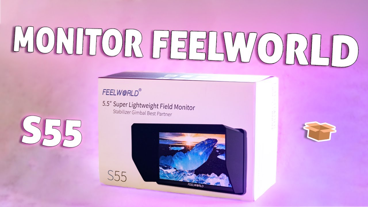 MONITOR FEELWORLD S55: unboxing e primeiras impressões