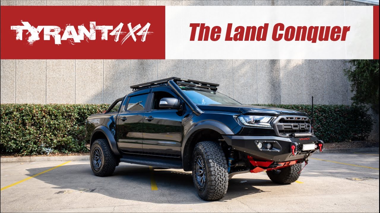 Ford Ranger Raptor 4x4 Build, Hamer Bull bar, Rhino Rack, Snorkel bash plate bfgoodrich