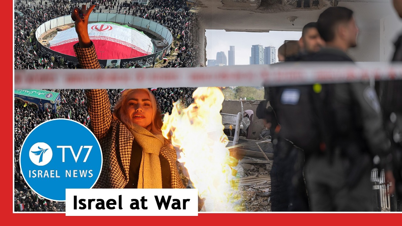 Ayatollah regime struggles to survive; IRGC steps up use of cluster munitions TV7 Israel - 20 Mar.