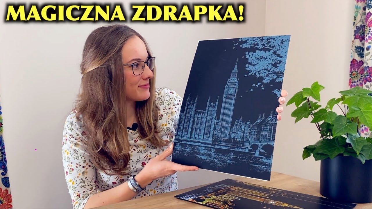 Magiczna ZDRAPKA: Big Ben w Londynie 🇬🇧 | POLECAJKI