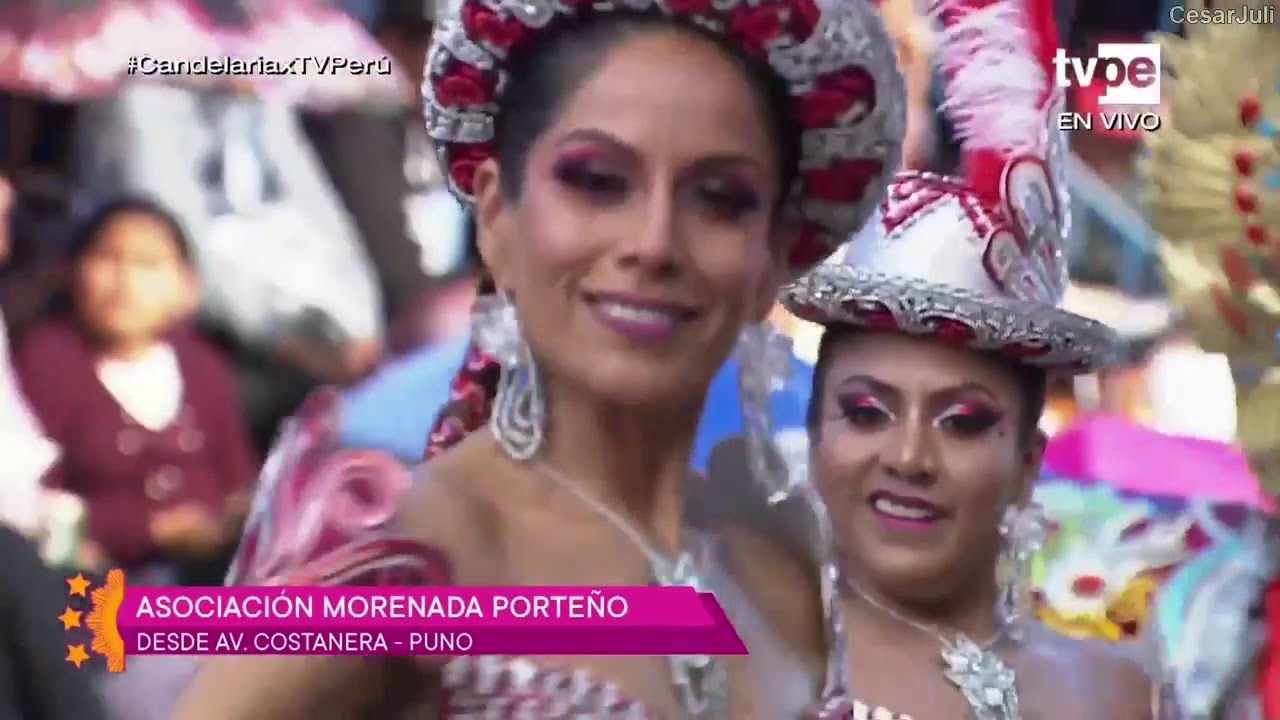 Asociación Morenada Porteño (Parada 2020) - Festividad Virgen de la Candelaria Puno