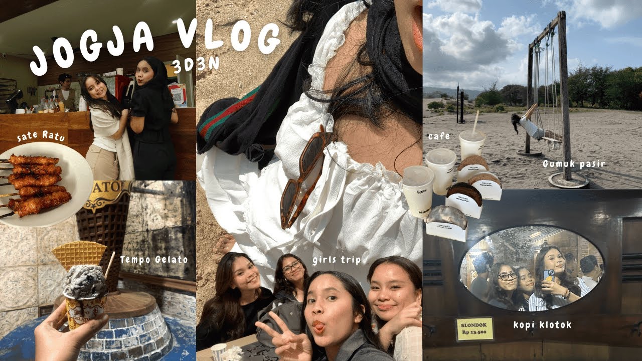GIRLS TRIP TO JOGJA | 3D3N, Malioboro, Obelix, eating, short gateway to Magelang