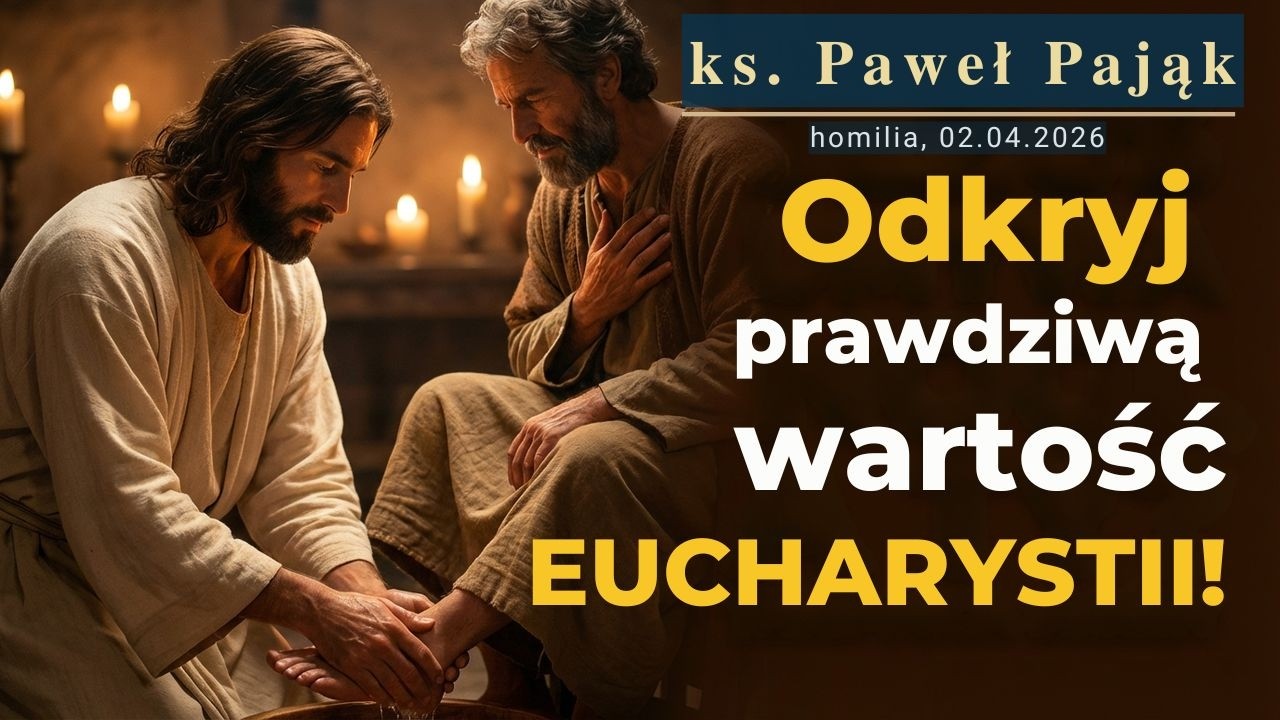 Krew Jezusa jest cenniejsza niż cały wszechświat | homilia ks. Pawła Pająka