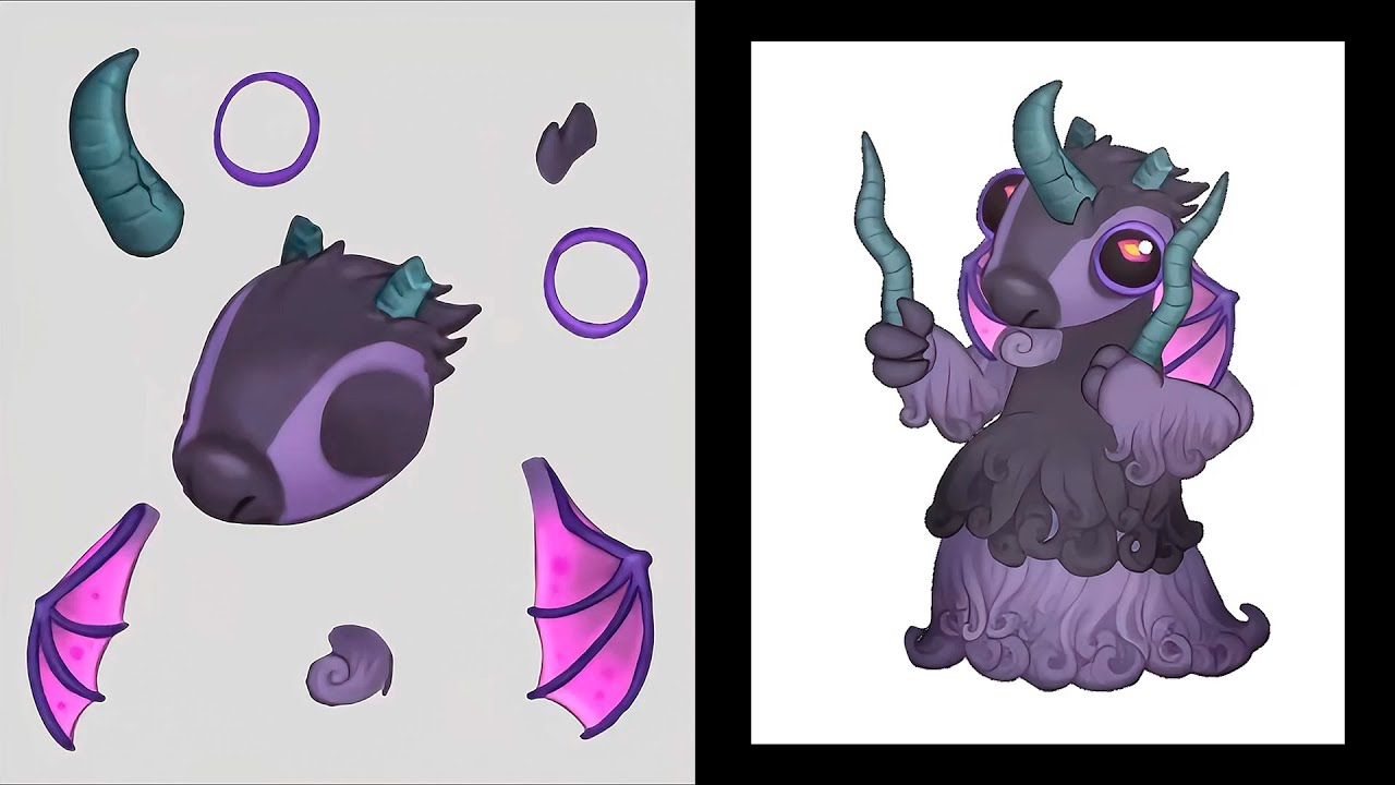 Rare Tapricorn - Monster Design