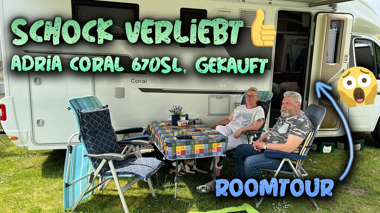 Schock verliebt 🥰 | ADRIA Coral 670 SL Wohnmobil | einmal drin und sofort gekauft [Roomtour]