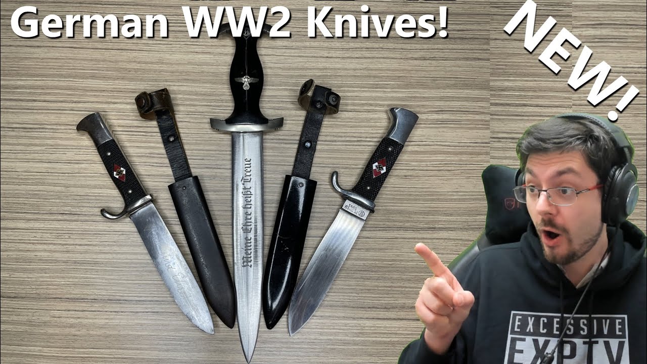 Militaria: Hitler Youth Knives and SS dagger Episode #1