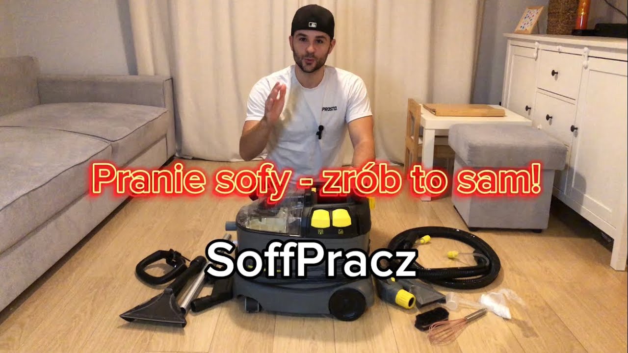 SoffPracz - pranie sofy oraz instrukcja obsługi Karcher Puzzi