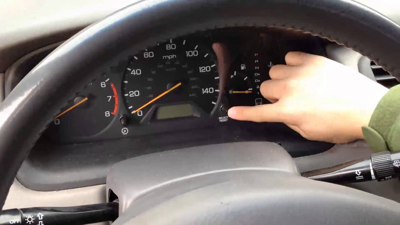 Honda Accord &mdash; 6-е поколение &mdash; сброс индикатора технического обслуживания &mdash; простой 1998 1999 200...
