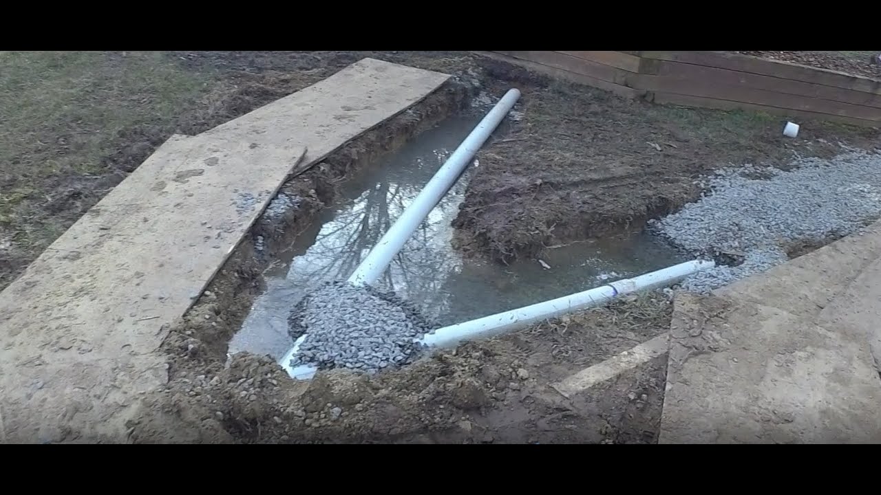How to install French Drain - where to locate - why it works