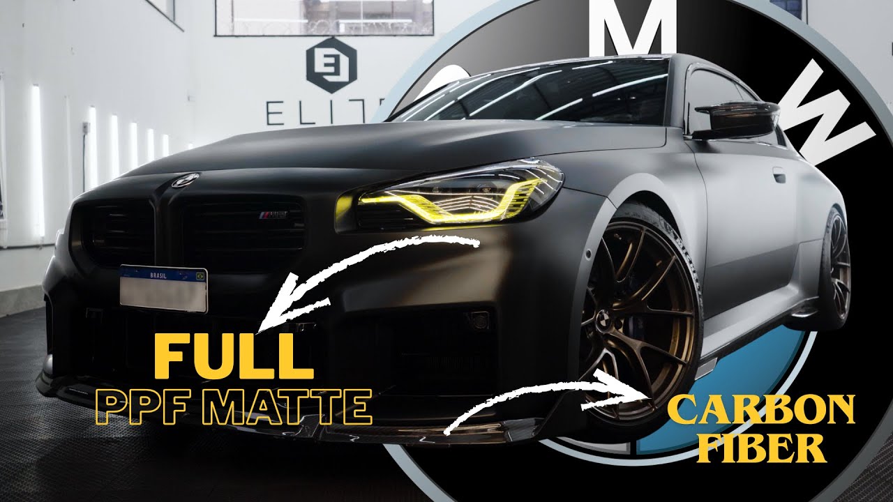 BMW M2 G87 Full Transformation | PPF Matte + Carbono + Upgrades Exclusivos by Elite Custom