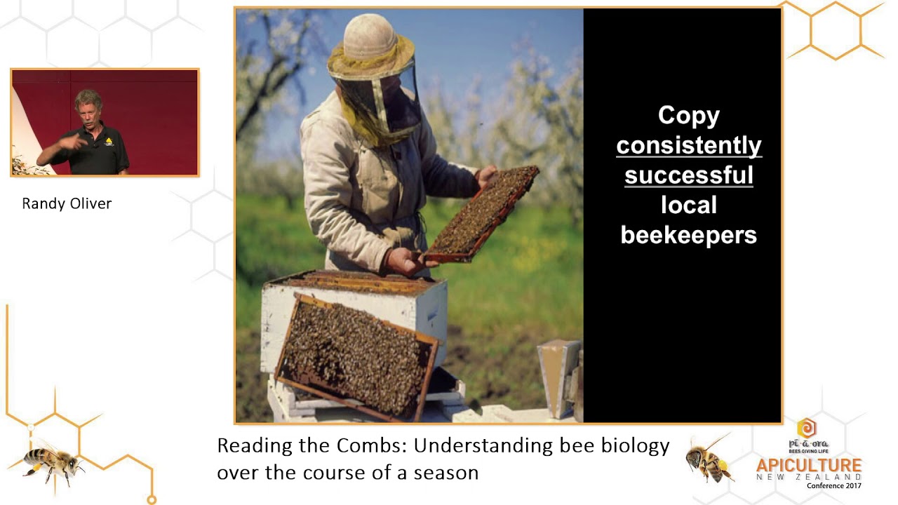 Apiculture New Zealand - Randy Oliver Workshop 1