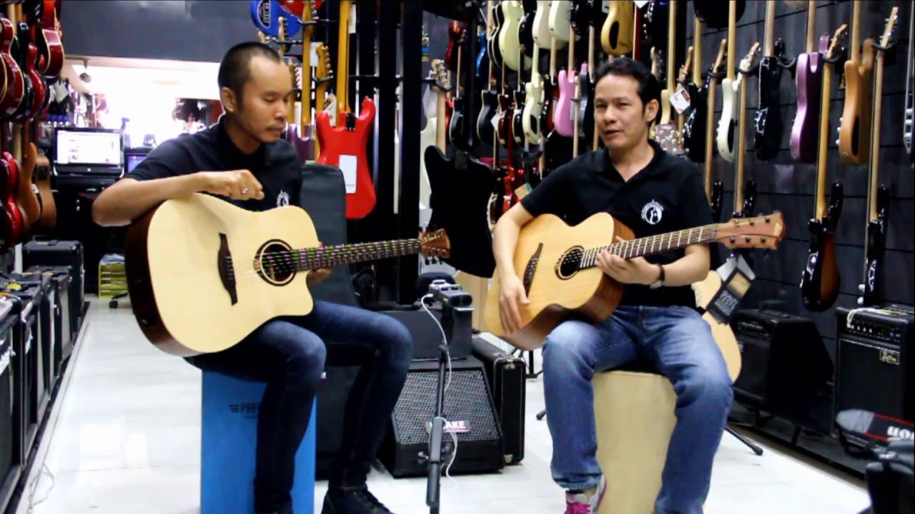 รีวิวกีต้าร์ Lag T70 series by AcousticThai.Net