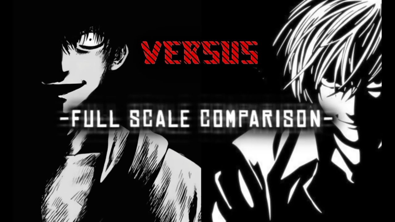 Light Yagami VS Yuuichi Katagiri Full Scale Comparison // Death Note VS Tomodachi Game #edit #anime 