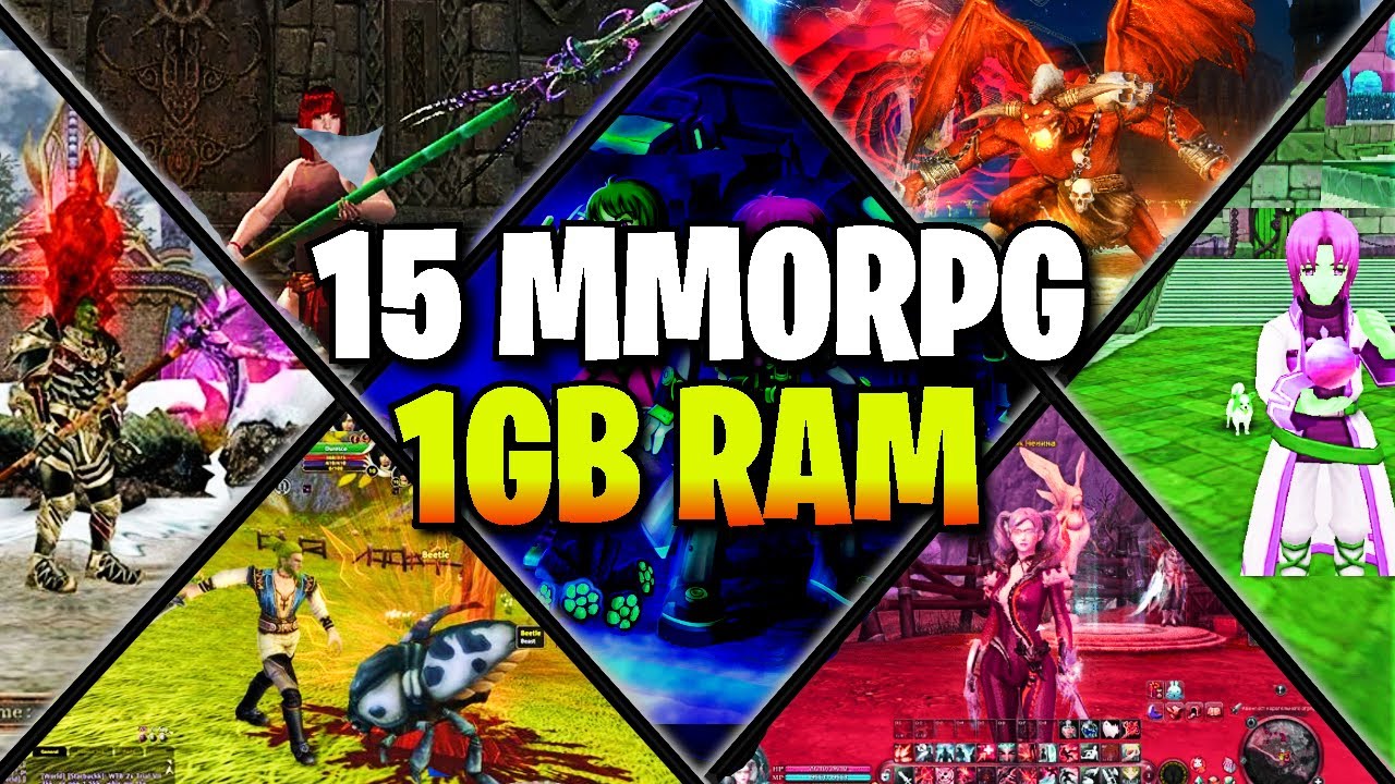 ⭐15 &Eacute;PICOS Juegos MMORPG para PC con solo 1GB de RAM! 🚀Pocos Requisitos [2024]