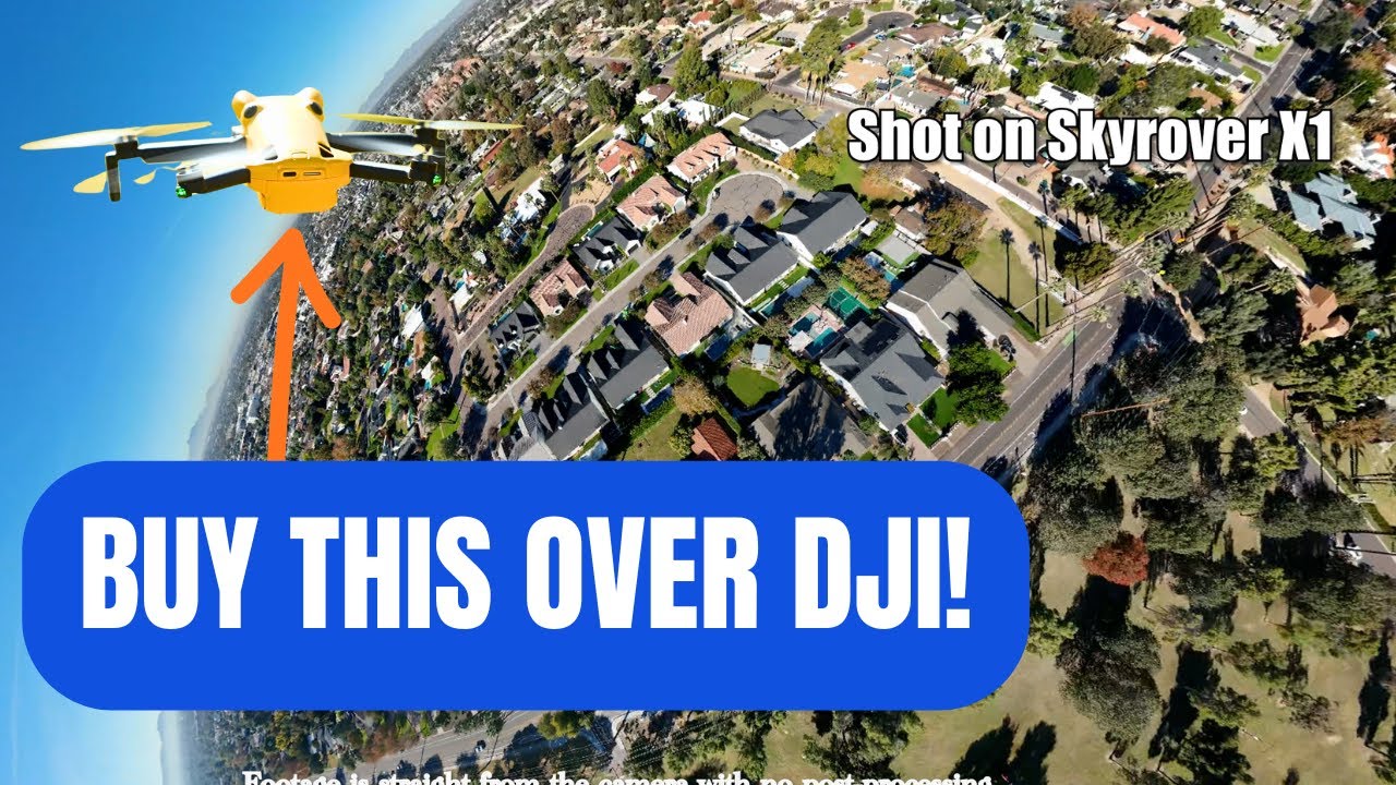 SkyRover X1 - 5 Reasons DJI Mini Users Must Try This Drone!