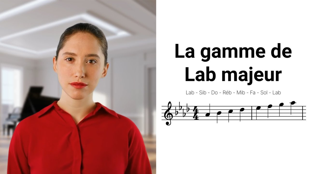 Comprendre la gamme de La bémol majeur