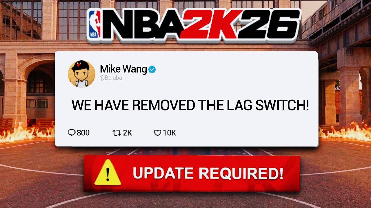 2K JUST DROPPED THEIR FIRST PATCH FOR CHEATERS ON NBA2K26! (PARK IS SAVED)