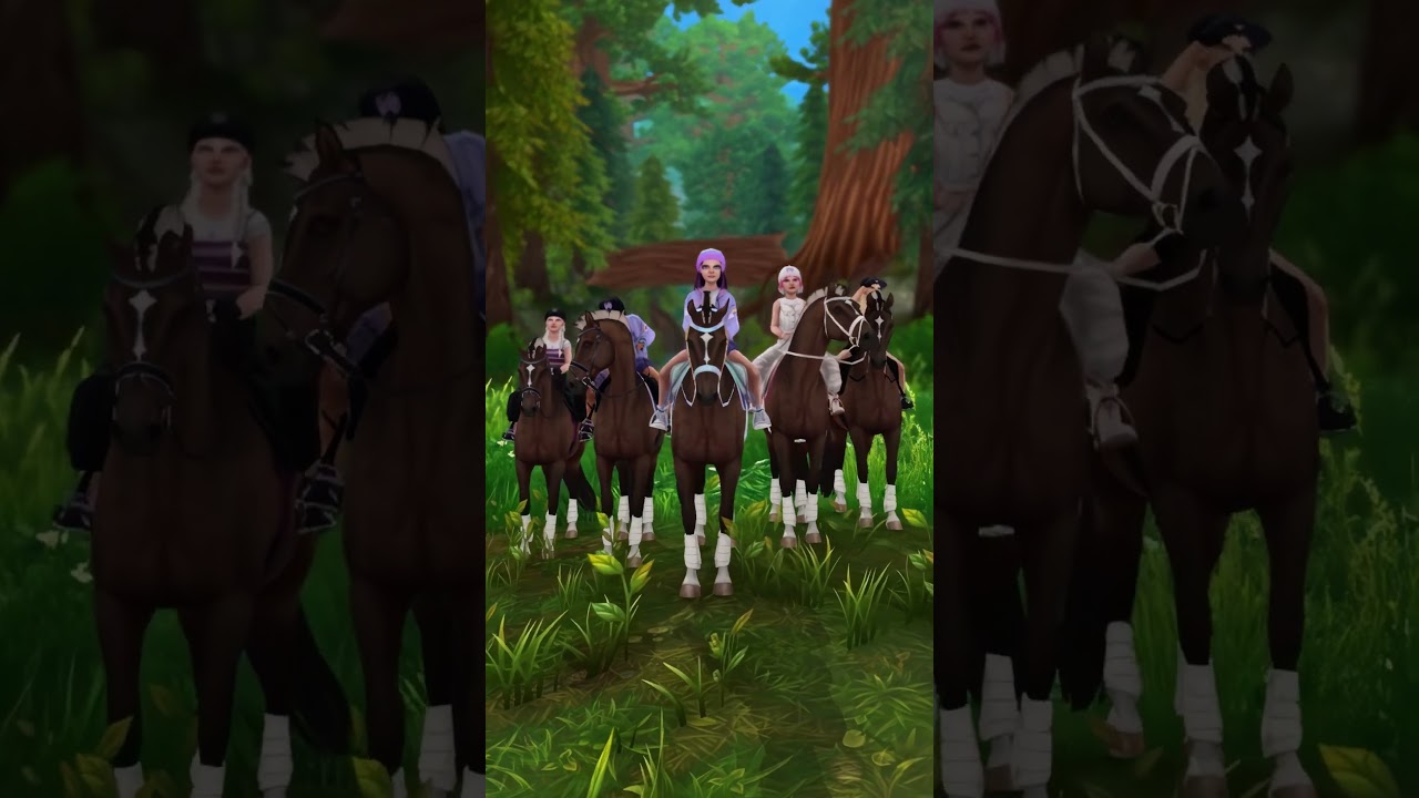 The trend on the unicorn 🤩 #starsrable #horses