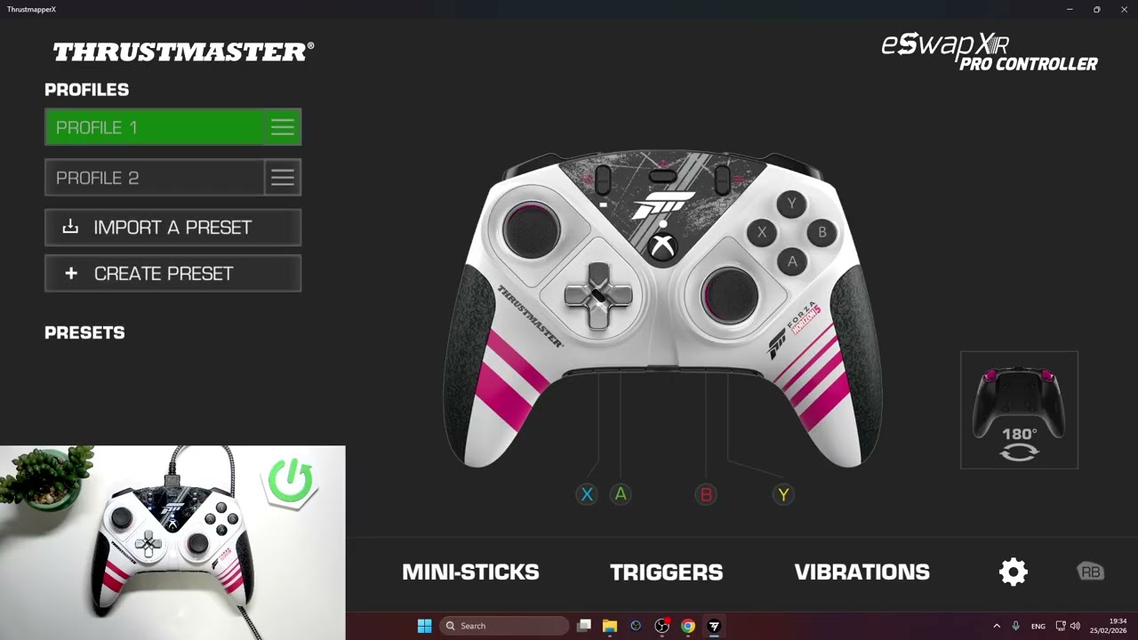 THRUSTMASTER eSwap XR Pro – Как проверить наличие дрифта на рычаге переключения передач