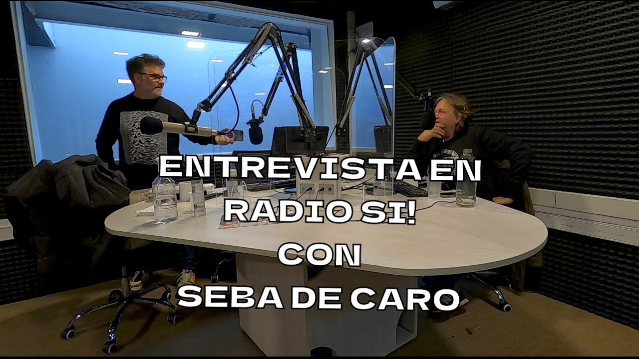 Entrevista en radio Si con Seba De Caro!!!