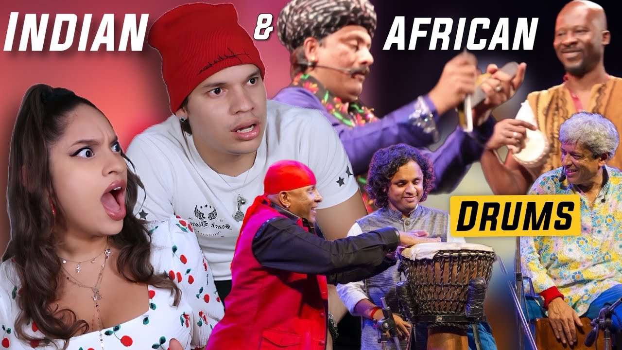 Indian INSTRUMENTS ARE UNBELIEVABLE! Latinos React to Indian Percussion vs African Percussion!