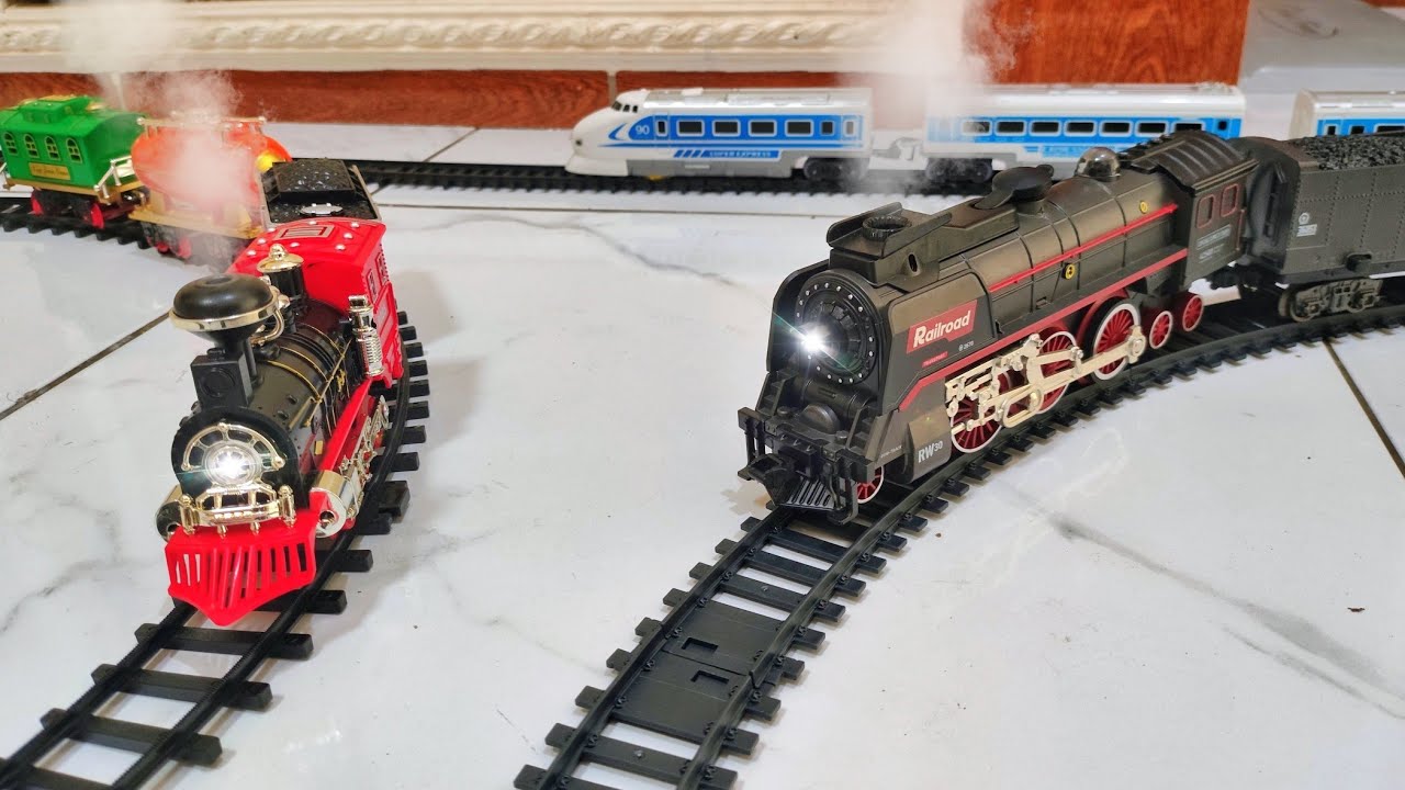 See the Amazing Details of a Classic Steam Train | Build a Miniature Train Traffic